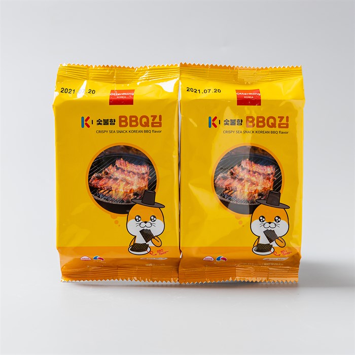 Crispy sea snack Korean BBQ flavor 4.5g 8809106178406