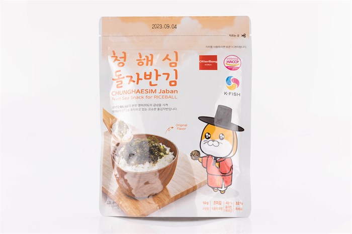 CHUNGHAESIM Jaban Fried sea snack for RICEBALL 60g - High Quality 8809106171070