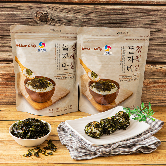 CHUNGHAESIM Jaban Fried sea snack for RICEBALL 40g - Low Quality 8809106170189